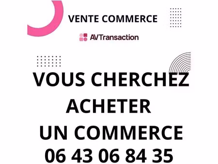fonds de commerce bar  restaurant 65 m²