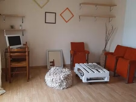 maison 70m²  2 chambres + 1 pièce télétravail 17m²