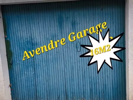 garage a vendre