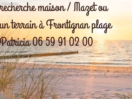 immo frontignan plage