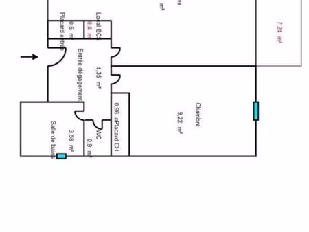 appartement t2 et garage