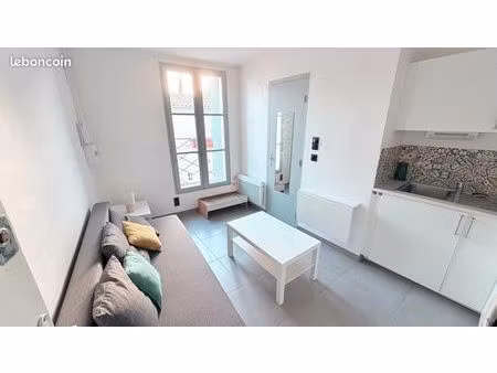 vente studio rénové boutonnet