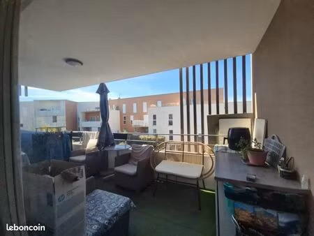 t3 60 m² + grand balcon 13 m² + parking – résidence 2014 – les constellations juvignac – 1