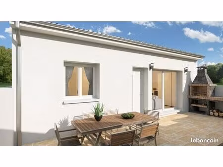 villa neuve de plain pied + terrain à montagnac (34530)