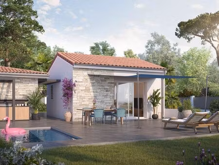 maison plain-pied 31 m² à construire avec terrain viabilisé de 150 m² à entre-vignes  proc