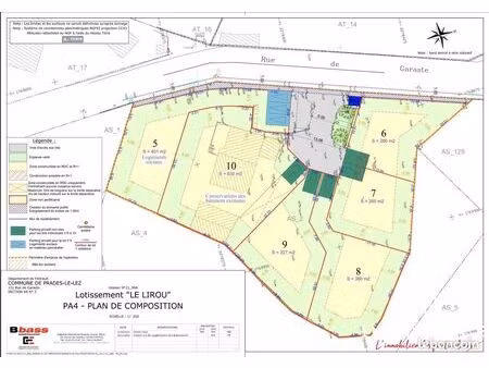 terrain 260 m² prades-le-lez