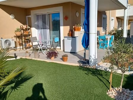 vends appartement neuf en rez-de-chaussée de 64m2 en résidence sécurisée