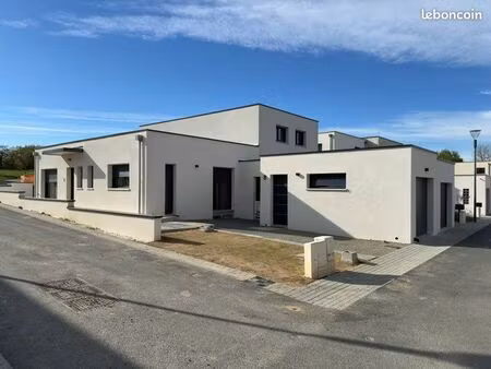 maison plain-pied 70m2 - 2 chambres - jardin  terrasse & garage - vezin-le-coquet