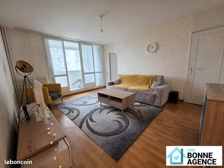 appartement 4 pièces - 75 10 m² - loggia et cave