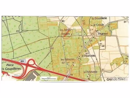 terrain 4730 m² esvres