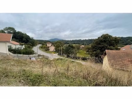 terrain 1240 m² apprieu