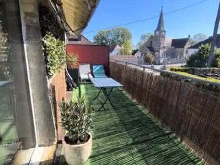 grand f3 120 m² – 2 chambres – terrasse – garage – vaudrey (calme)