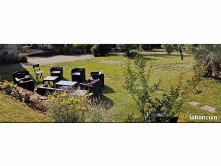 maison en pierre avec terrain constructible