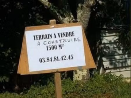 vend terrain constructible