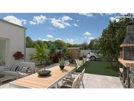 villa neuve de plain pied + terrain de 700m² à servian