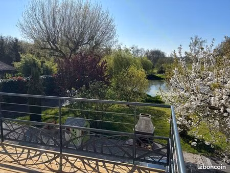 maison 155 m² avec vue étang – cadre exceptionnel – 6 chambres – secteur amboise