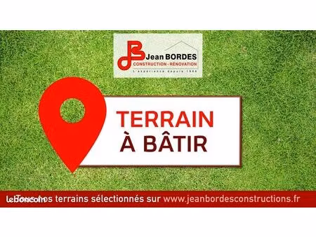 terrain 1 300 m² saint sever