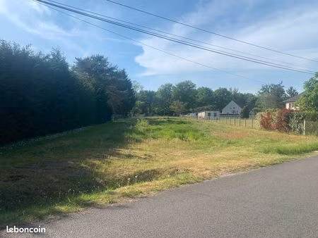 magnifique terrain à bâtir de 1000 m² – pruniers-en-sologne