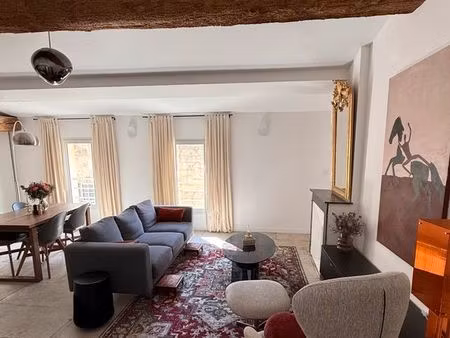 duplex appartement avec pigeonnier 81m² rénové vue église saint roch dernier étage