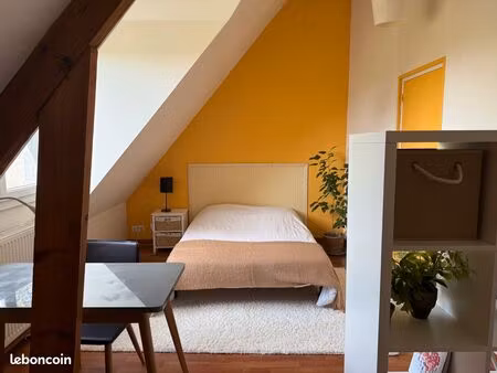 belle chambre meublée avec douche privative