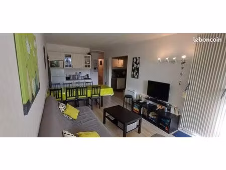 lumineux appartement traversant aux pieds des pistes