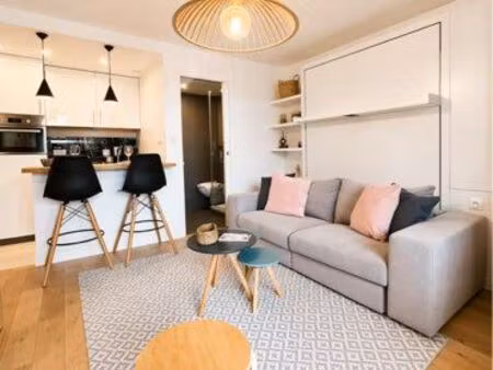 à louer t2 meublé de 38 m² à janzé – lumineux  rénové et fonctionnel