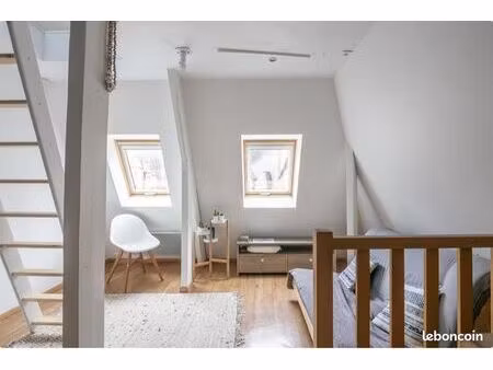 location studio meublé - saint malo intra muros