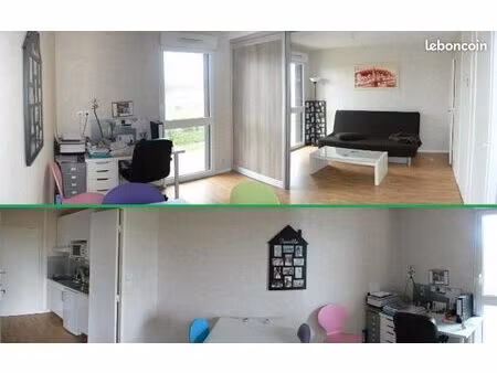 meublé t1 bis lumineux 30m² à l' hermitage (proche rennes)