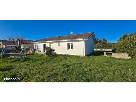 maison plain-pied 107m² et 23 m² garage