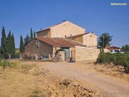 domaine d’exception : mas du xixème plus mazet et terres en vente directe de particulier à