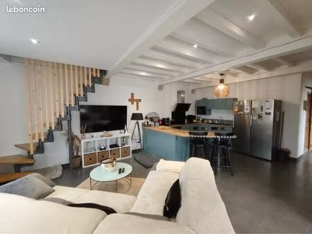 maison de ville 125 m² – 4 chambres – jardin avec piscine – mugron (40250)