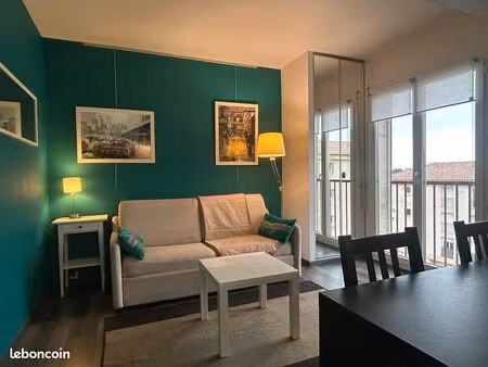 studio meublé 18 m² disponible - quartier alco - station tram tonnelles