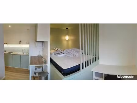 studio 26m2 neuf avec jardin - proche cardo