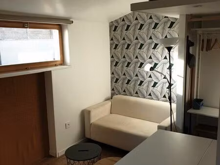 location studio meublé - 14m2