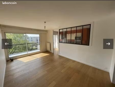 t3 lumineux non meublé à saint-herblain