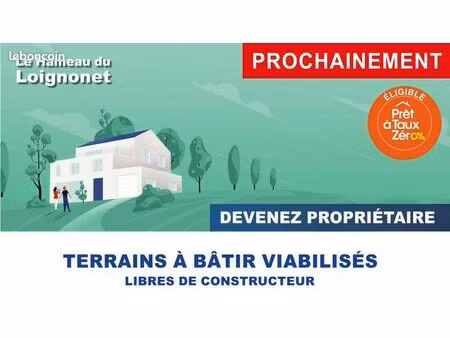 terrain 337 m² petit mars