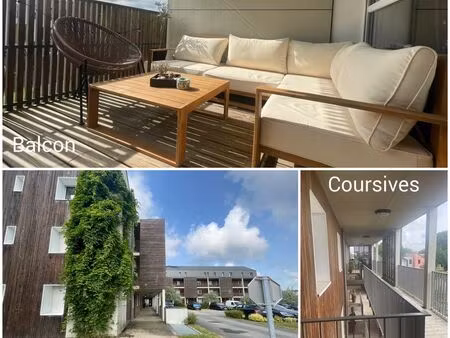 appartement t2 50m2 meublé à louer à bruz proche ker lann