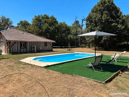 ? magnifique maison landaise 162 m² – 6 pièces – grand terrain 4100 m²