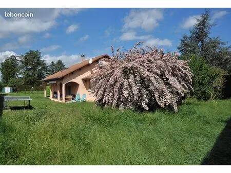 35 min de lyon/grenoble/chambéry? grande maison 174 m² - 4/5 ch - terrain 1340m² construct