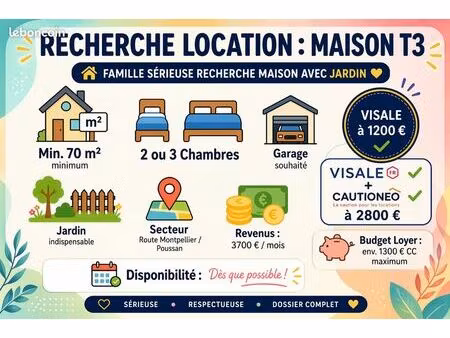 recherche location maison