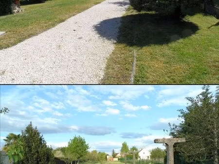 maison à romorantin lanthenay 82m² et garage 47m²