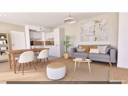 appartement 3 pièces 59 m²