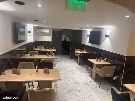 fonds de commerce restauration rapide – entièrement équipé – clé en main