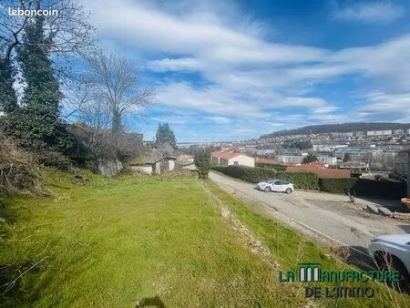terrain 638 m² roche-la-molière