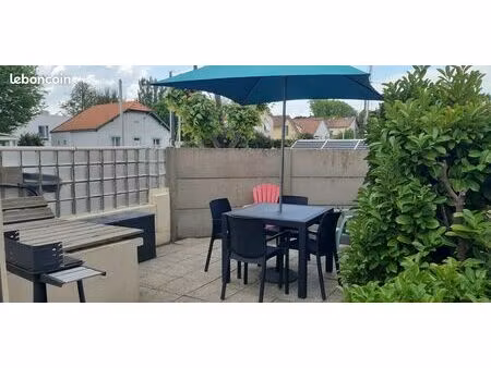 st brevin les pins -vente appartement t2 avec jardinet/terrasse et parking
