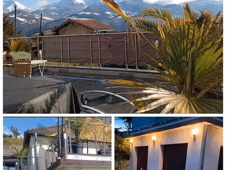 maison individuelle 126 m2 + appartement 36m2 indépendant+ 70 m2 sous sol