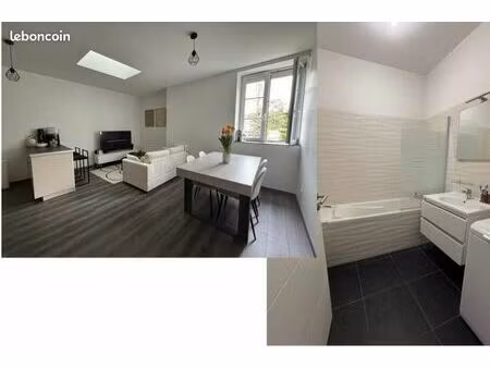 t2 meublé moderne dans résidence sécurisée