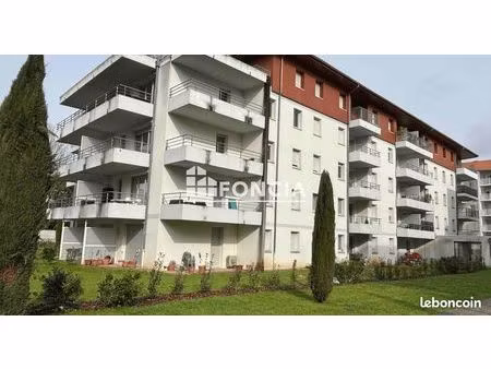 agen   bel appartement type 3 avec 2 balcons et garage individuel