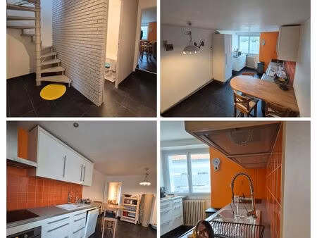 nantes procé zola rare maison appartement de 71 m2 calme &luminosité /0 charges/ 235 000