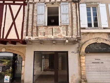 immeuble local + plateau